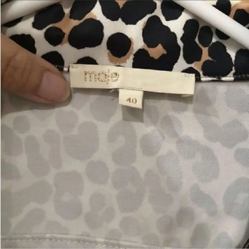Maje Embroidered Bomber jacket - Picture 3 of 9